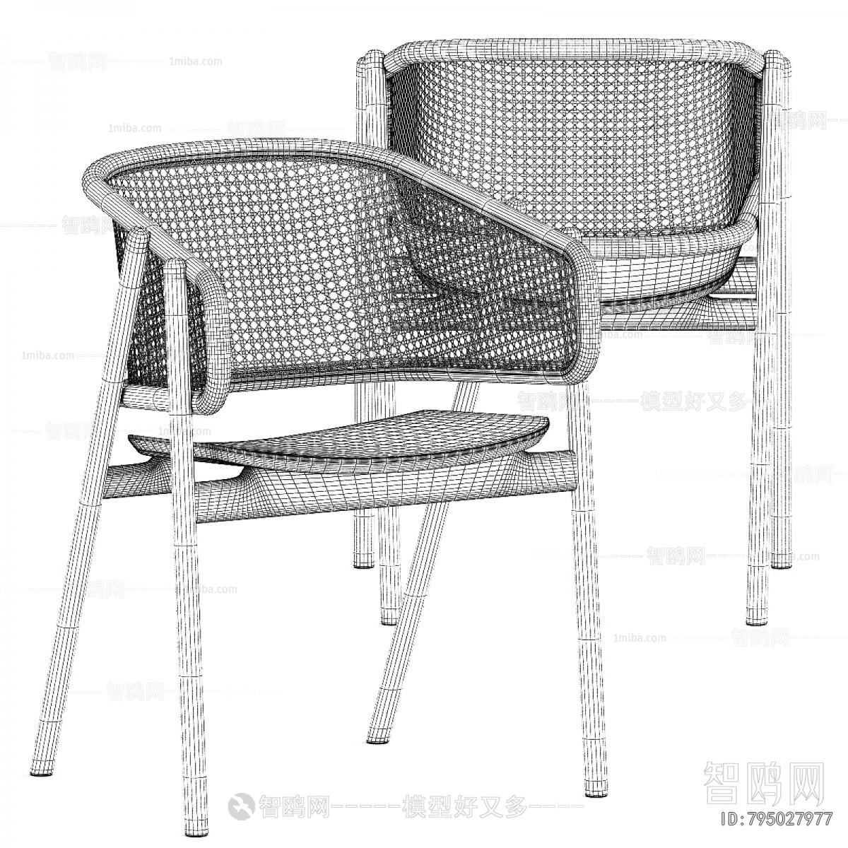 New Chinese Style Lounge Chair