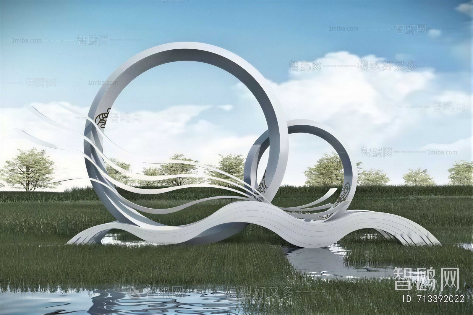 Modern Sculpture Sketch