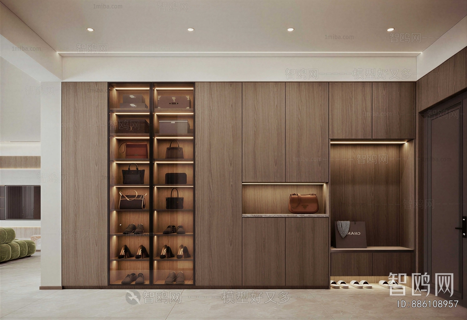 Modern Shoe Cabinet