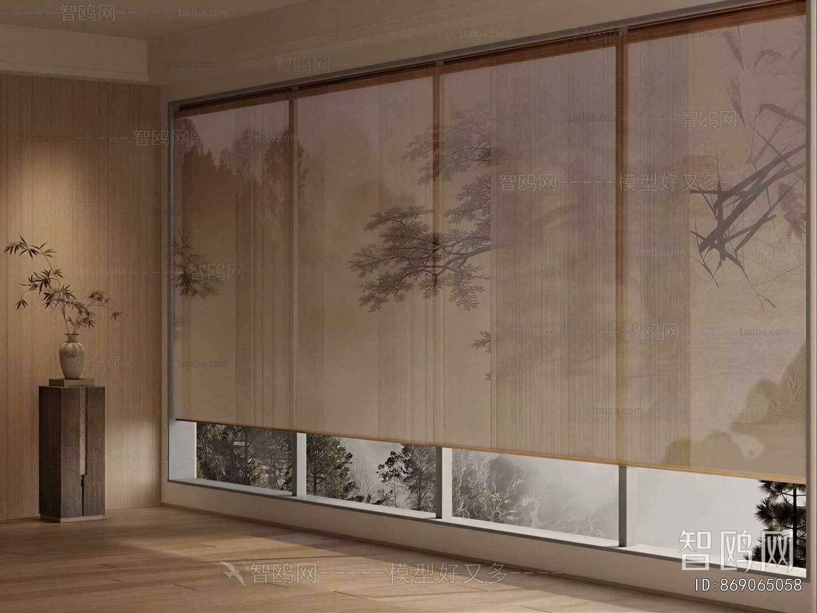 New Chinese Style The Curtain