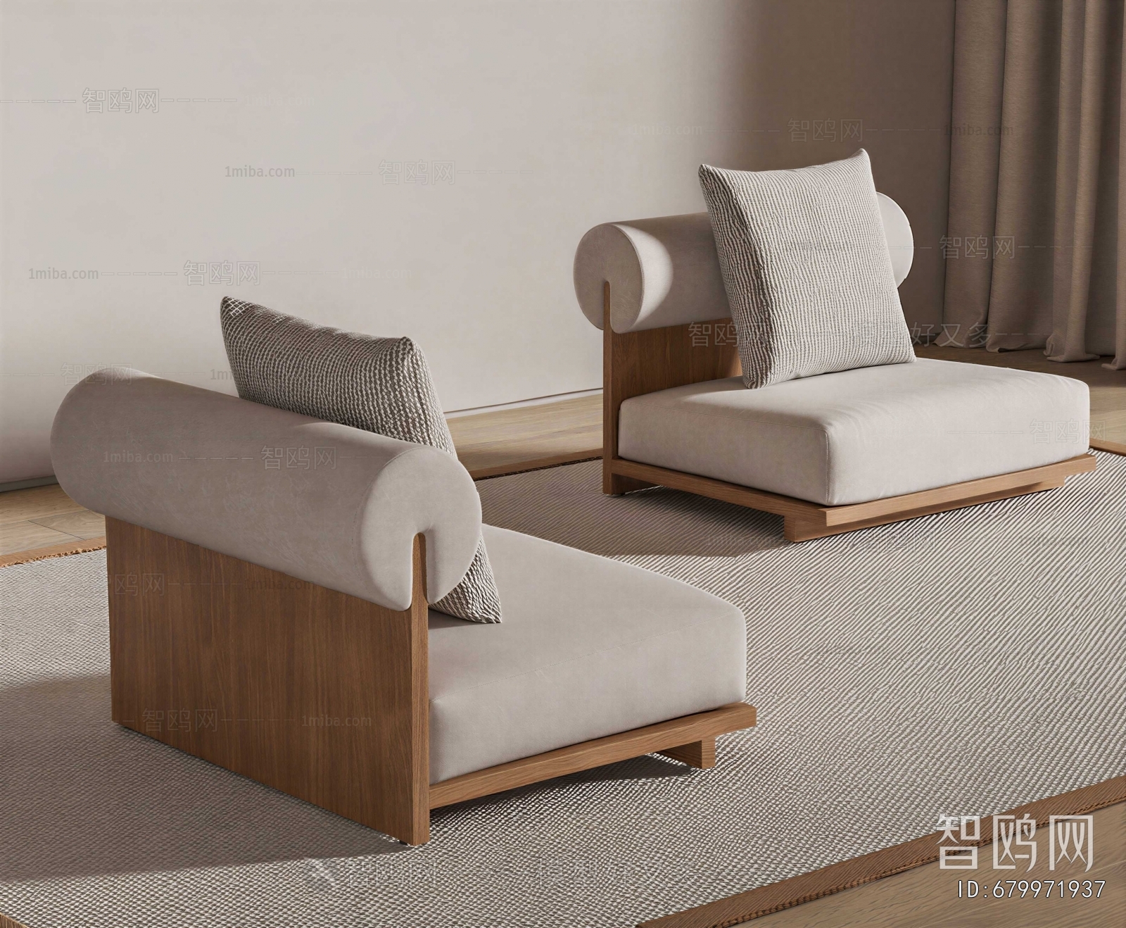 Japanese Style Lounge Chair