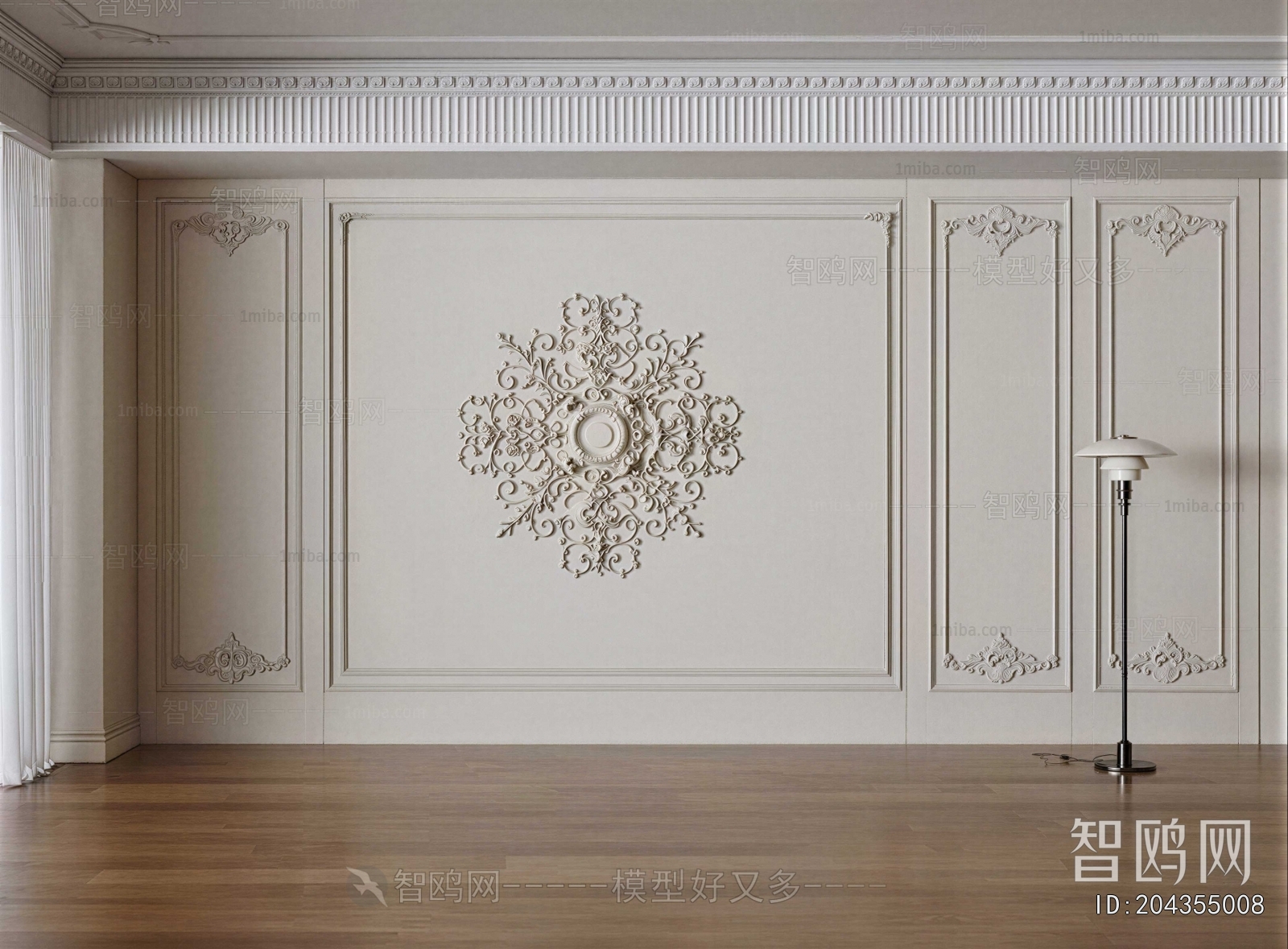 French Style TV Wall