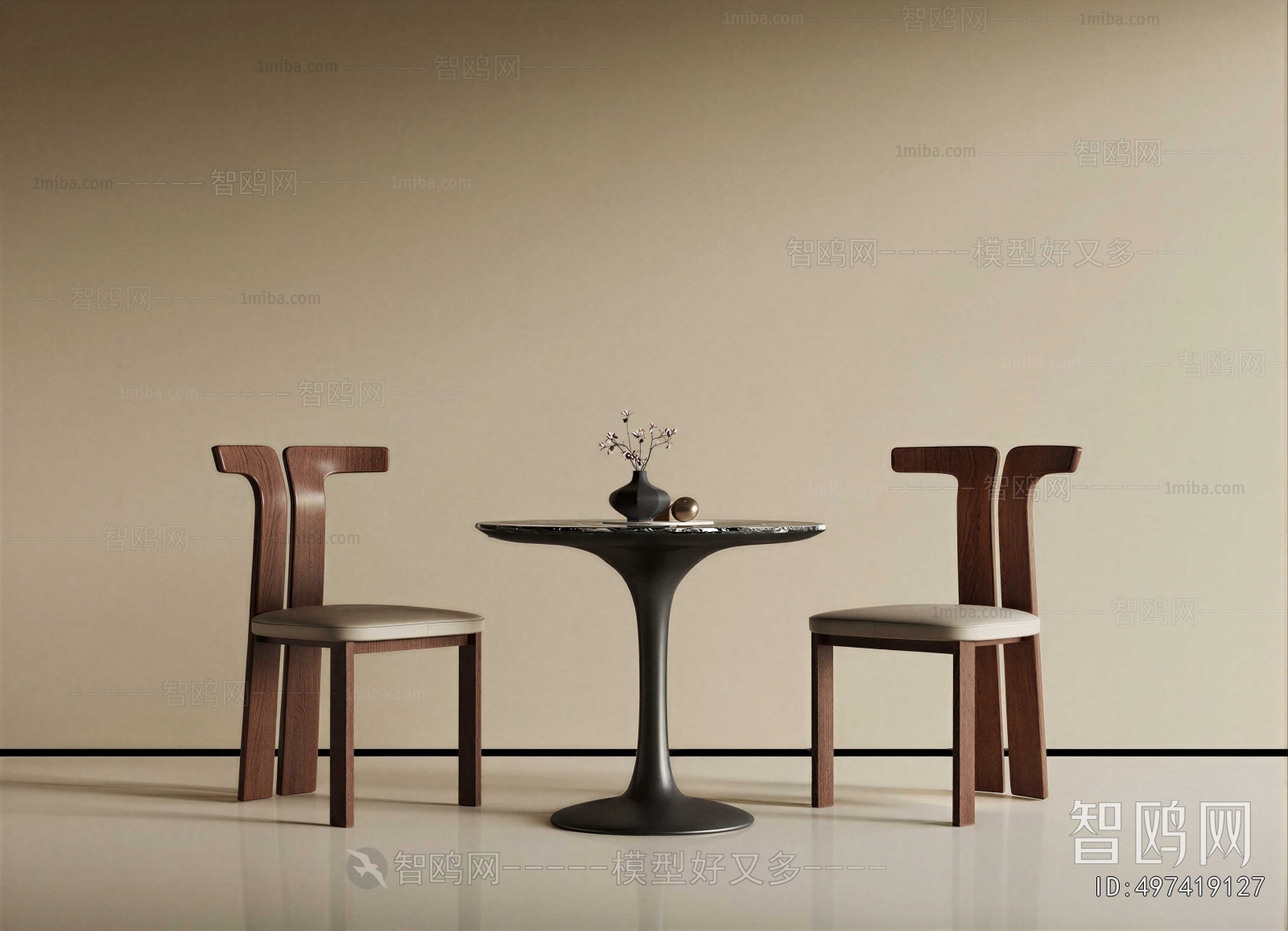 French Style Leisure Table And Chair