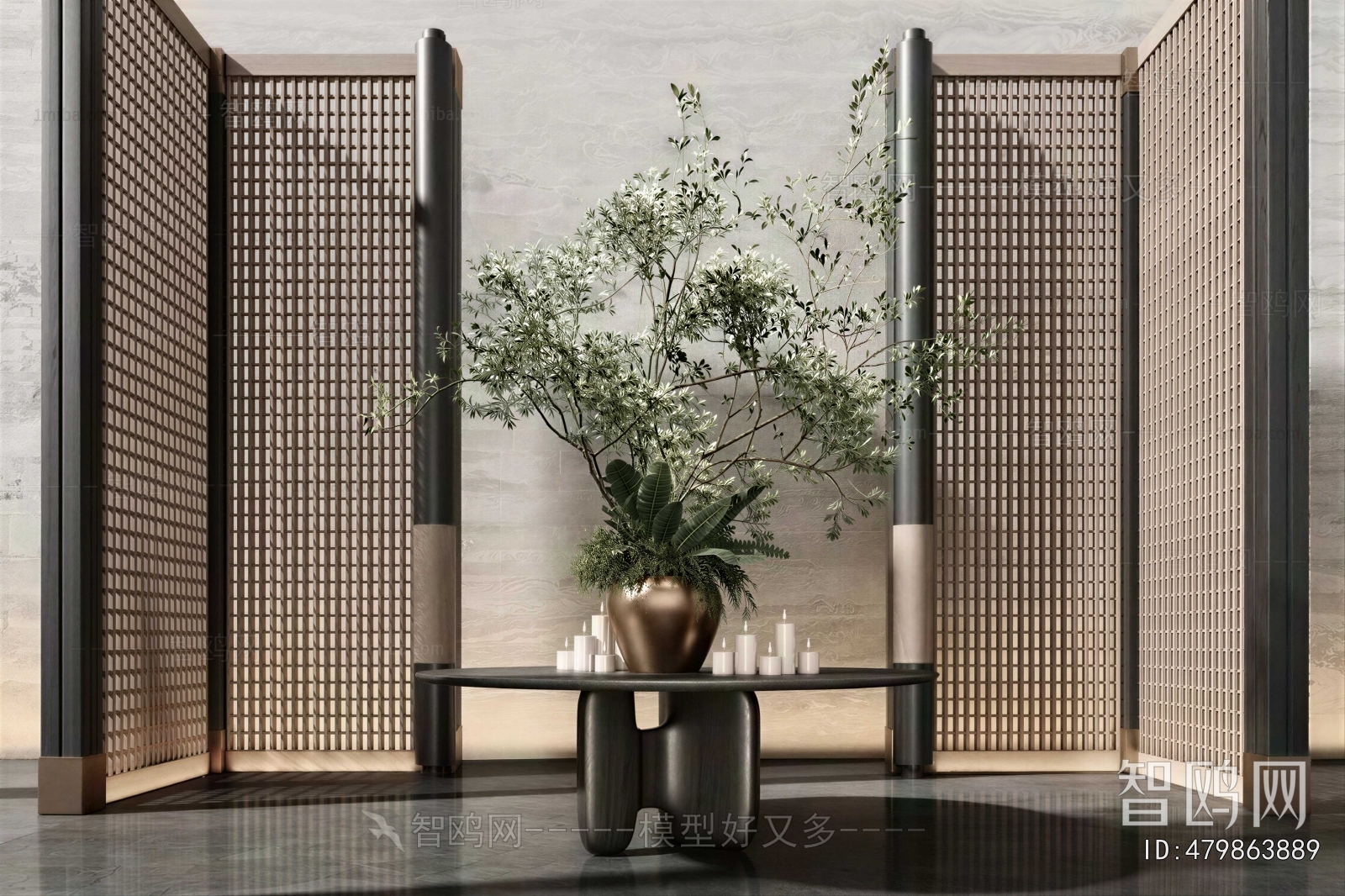 New Chinese Style Console