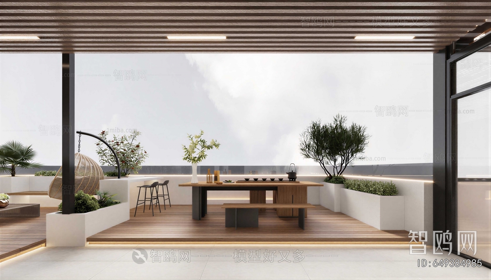 Modern Leisure Balcony