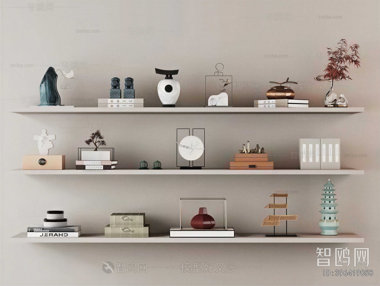 New Chinese Style Decorative Set