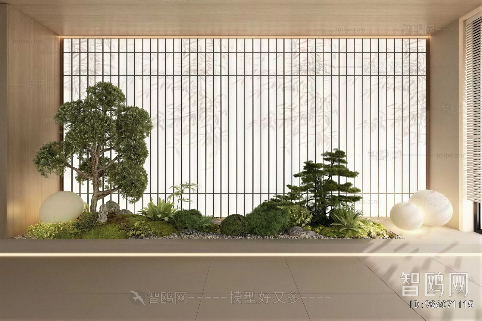 Japanese Style Plant Landscaping