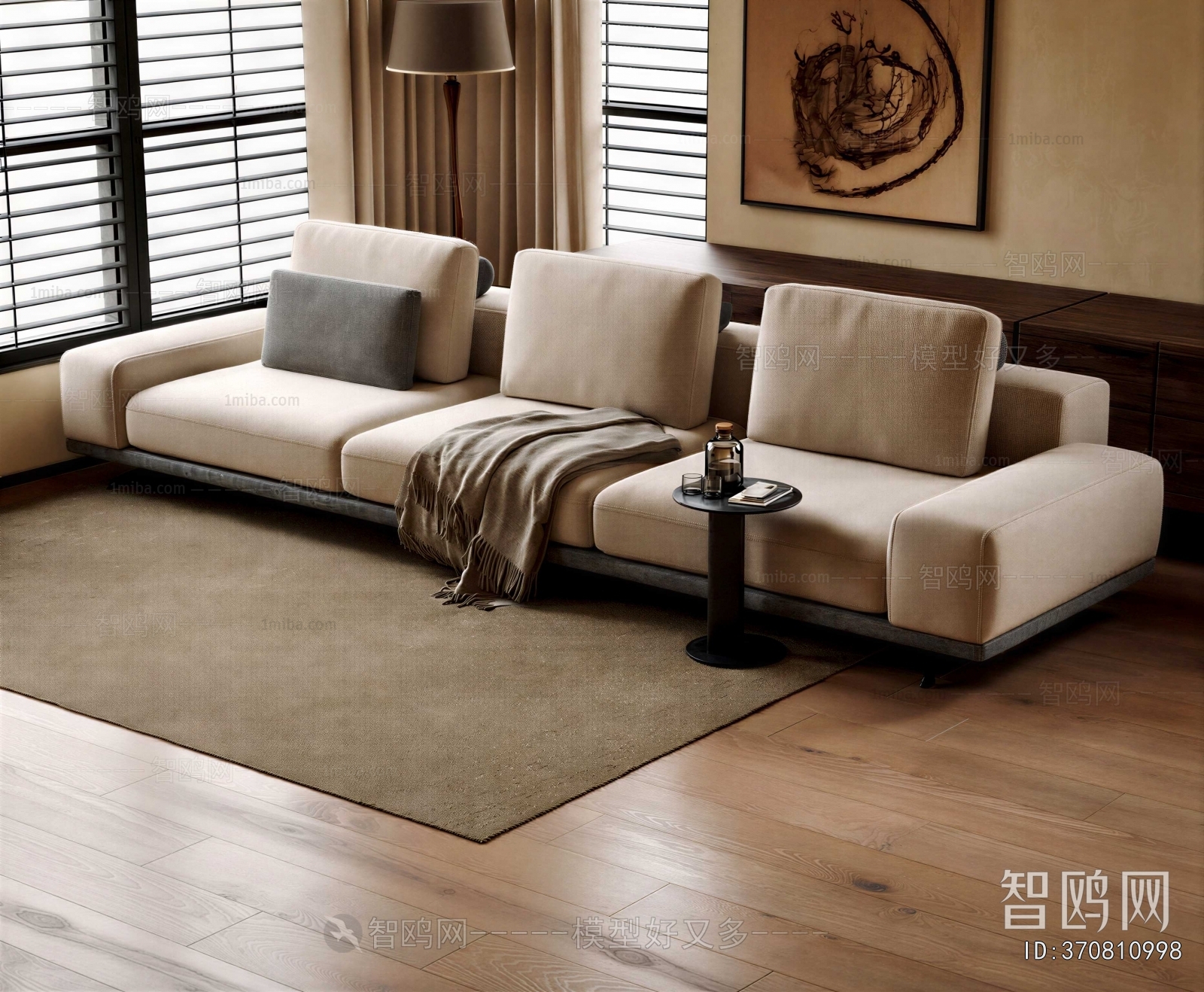 Modern Three-seat Sofa