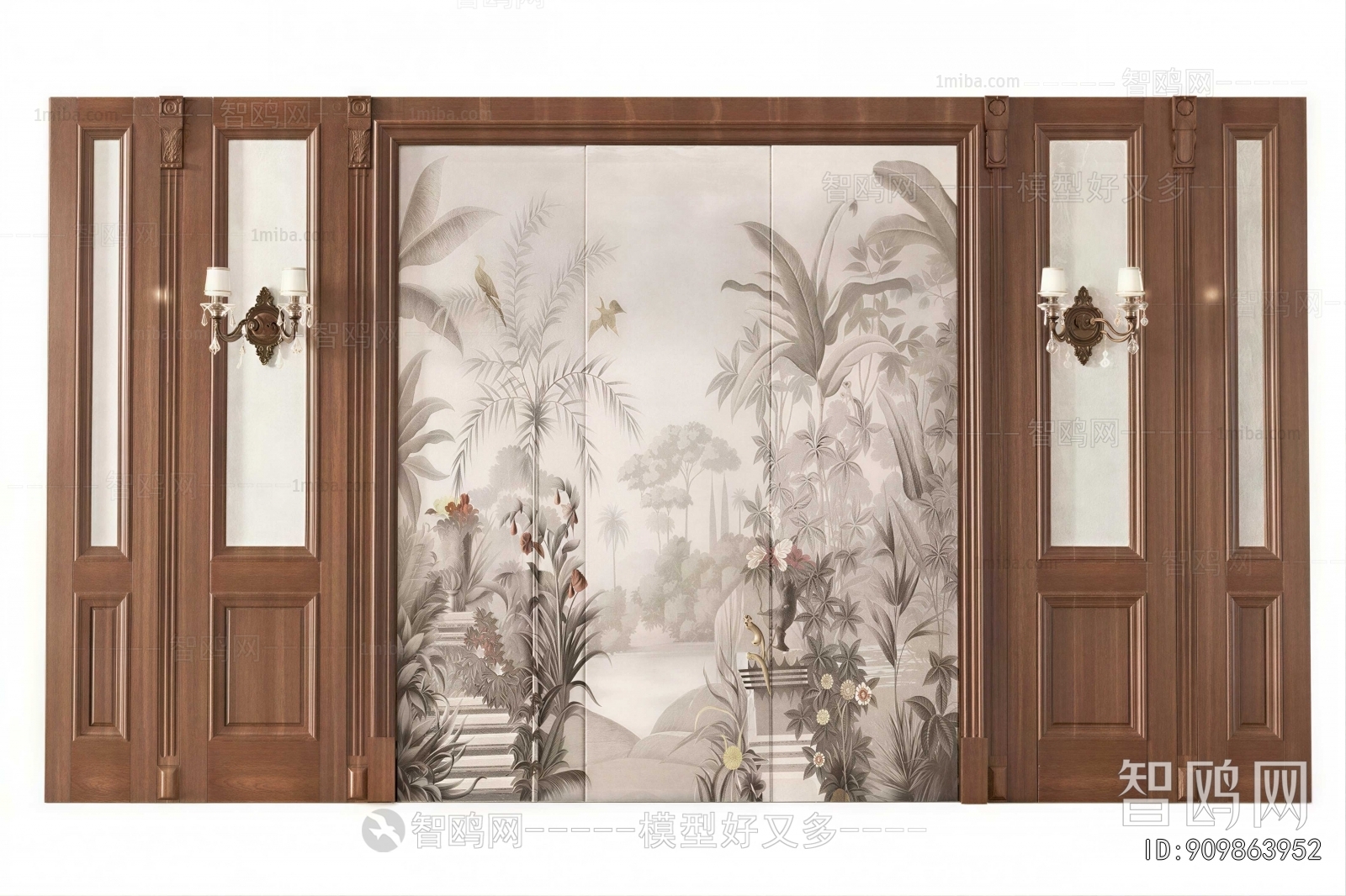 European Style TV Wall