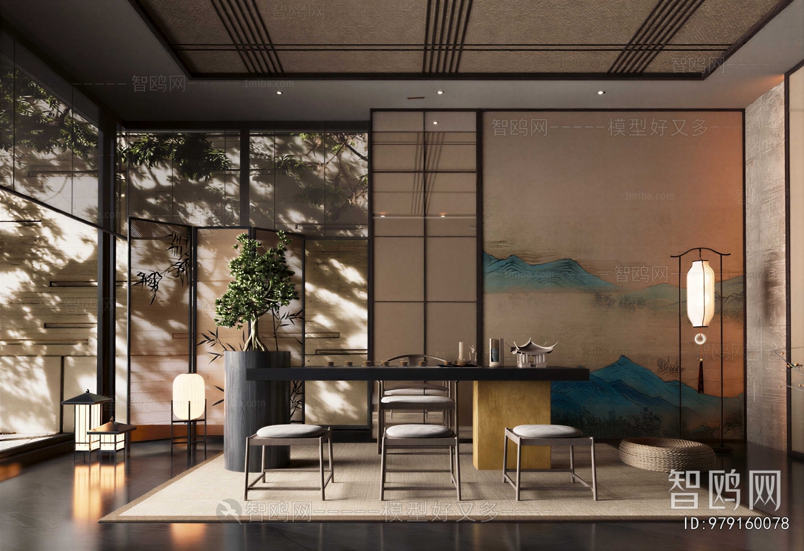 New Chinese Style Tea House