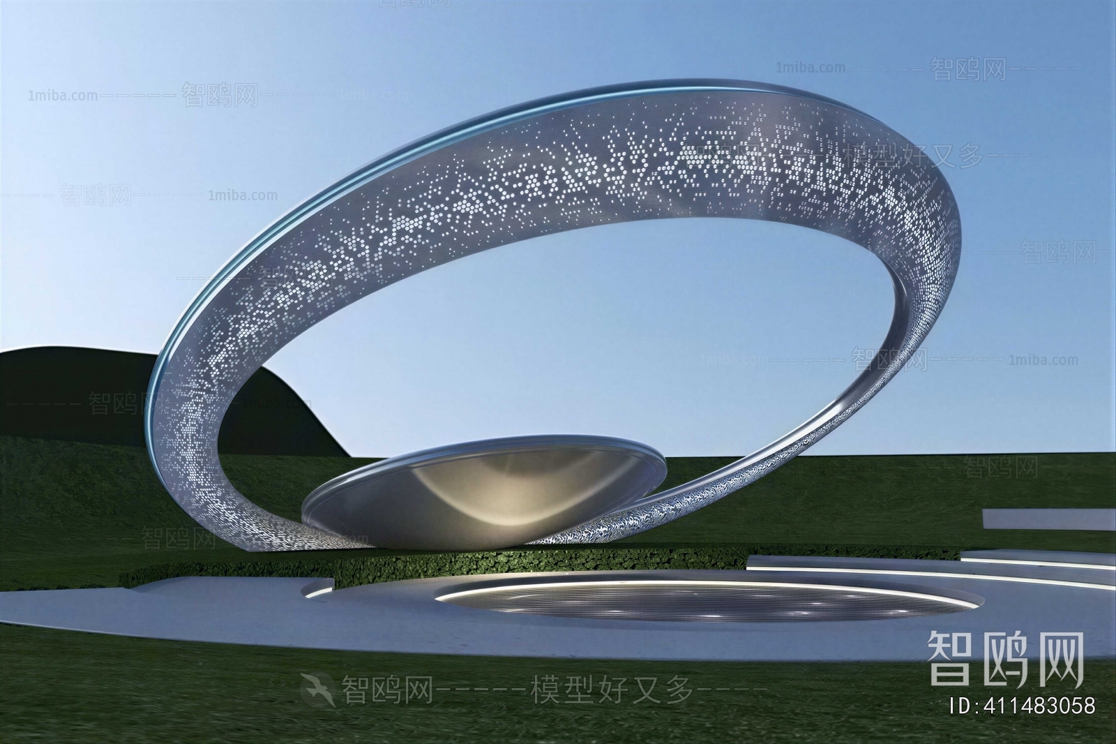 Modern Sculpture Sketch