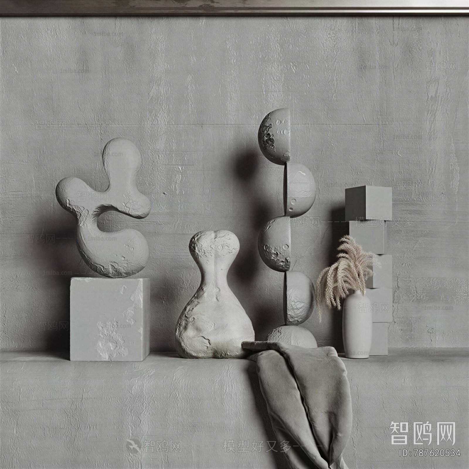 Wabi-sabi Style Sculpture