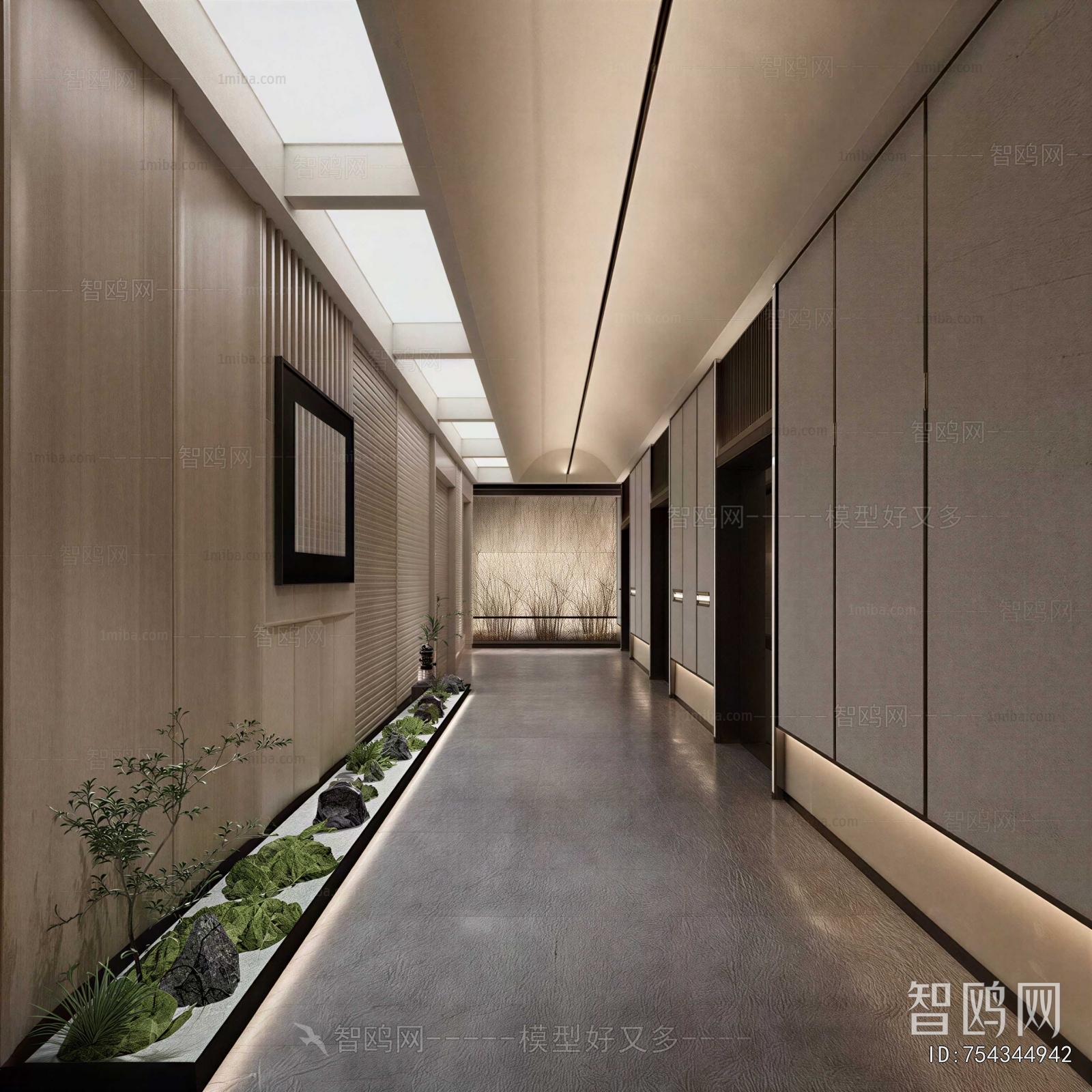 New Chinese Style Corridor