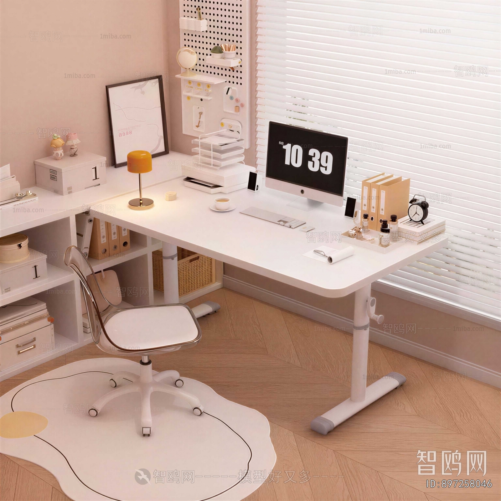 Modern Computer Desk And Chair