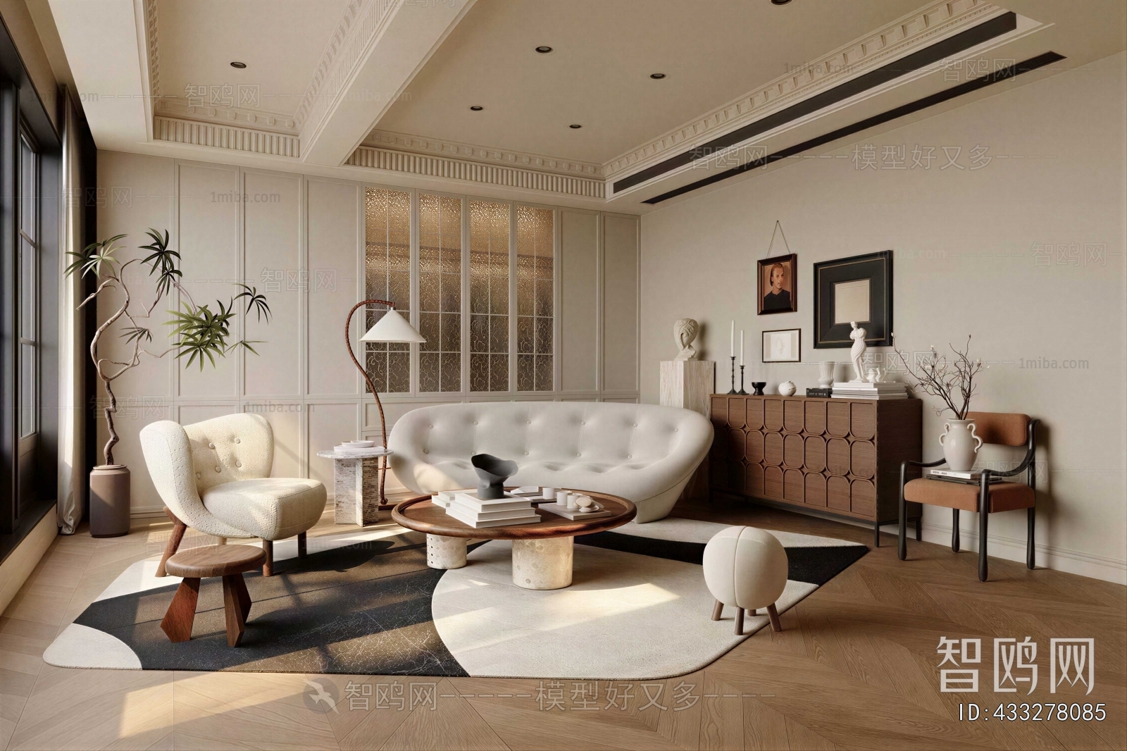 French Style A Living Room