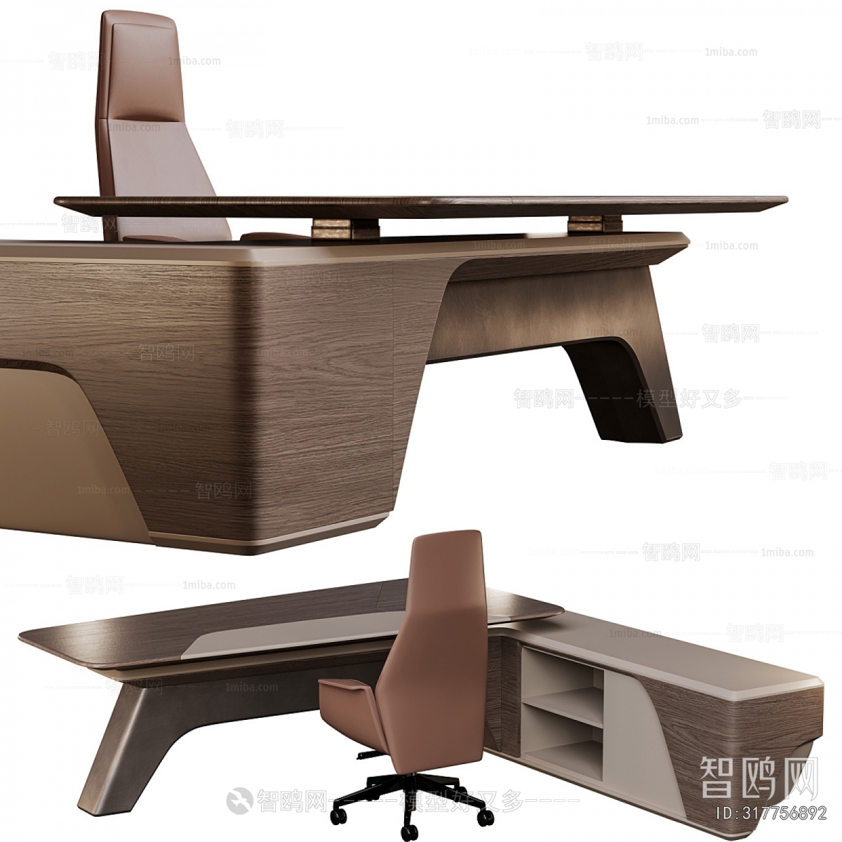 Modern Office Desk And Chair