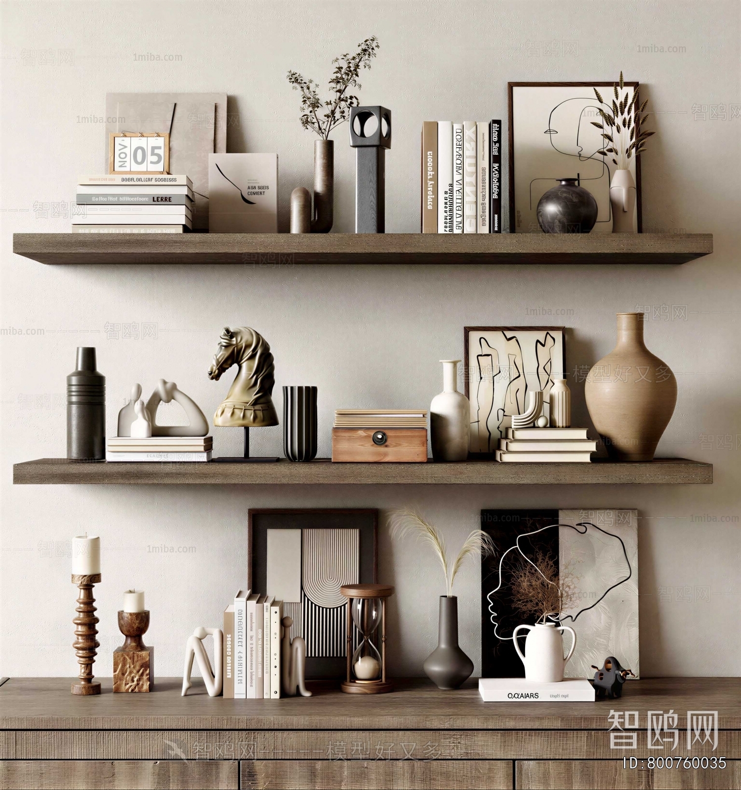 Wabi-sabi Style Decorative Set