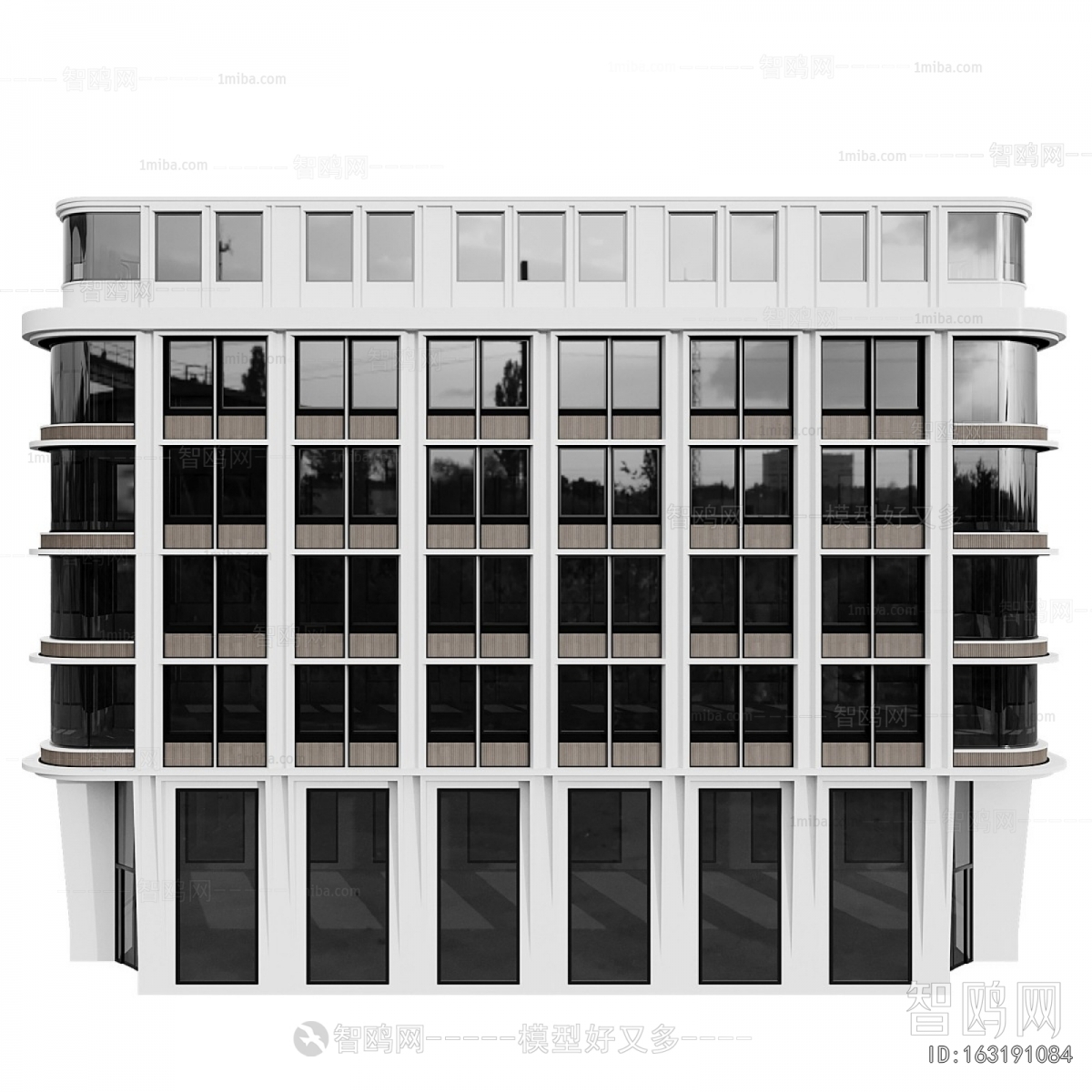 Modern Appearance Of Commercial Building