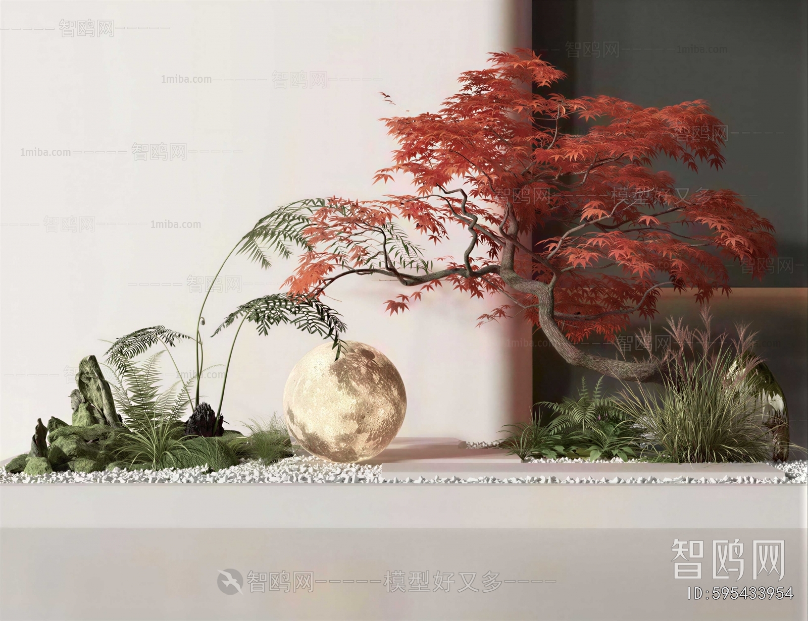 New Chinese Style Plant Landscaping