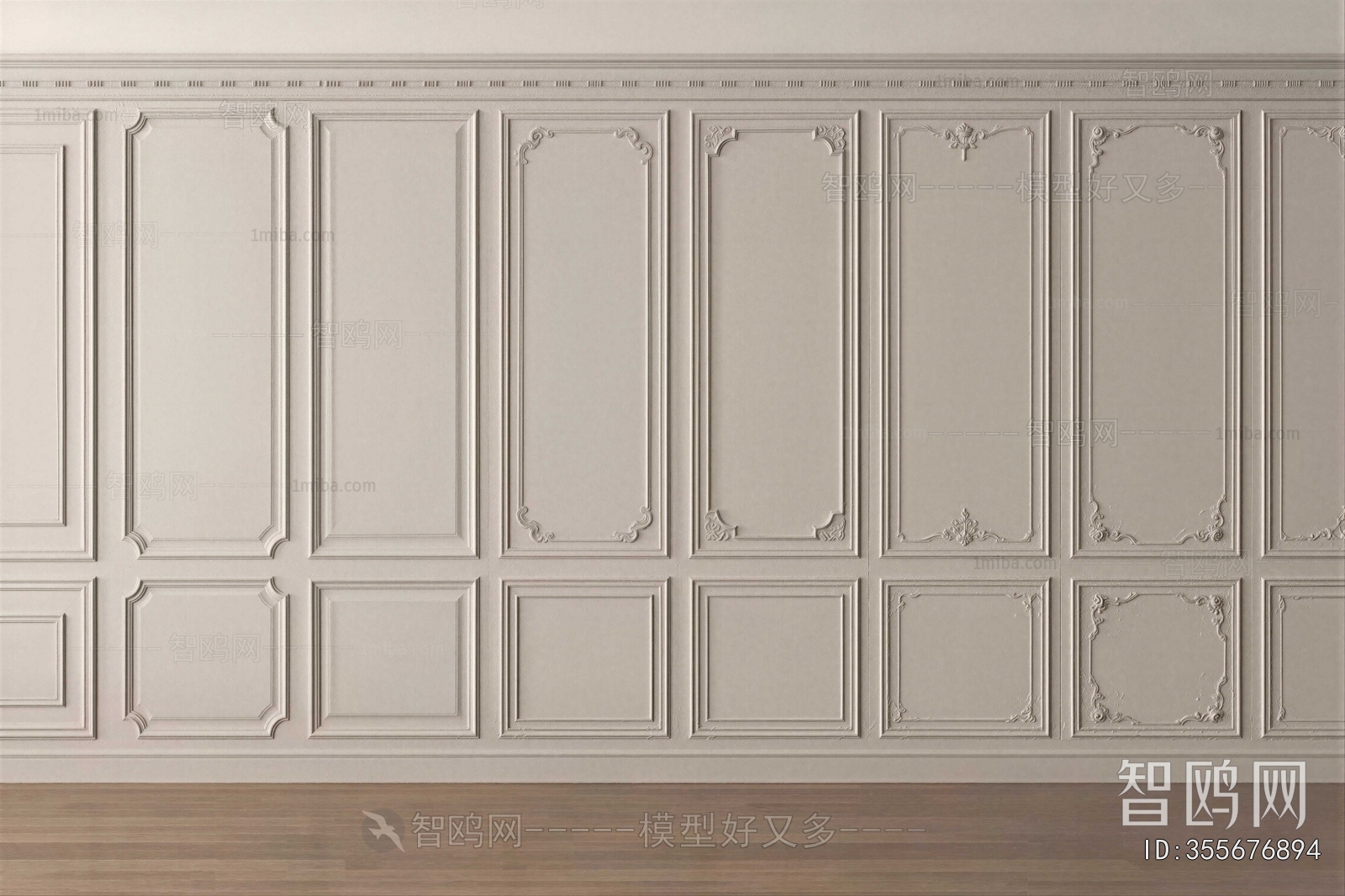 Simple European Style Panels