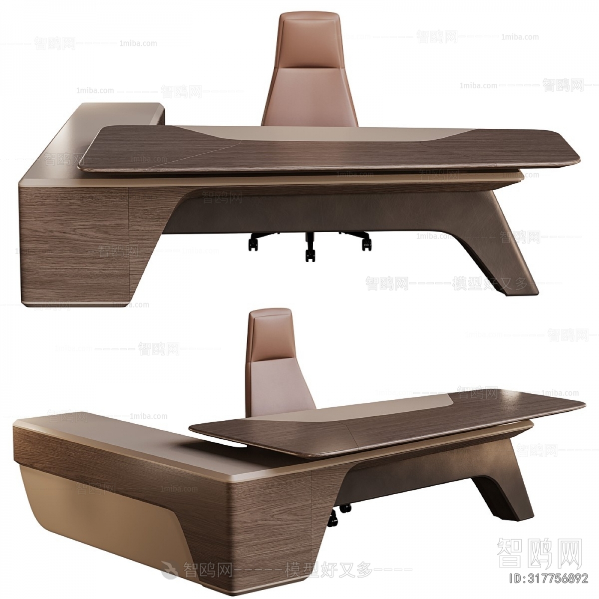 Modern Office Desk And Chair