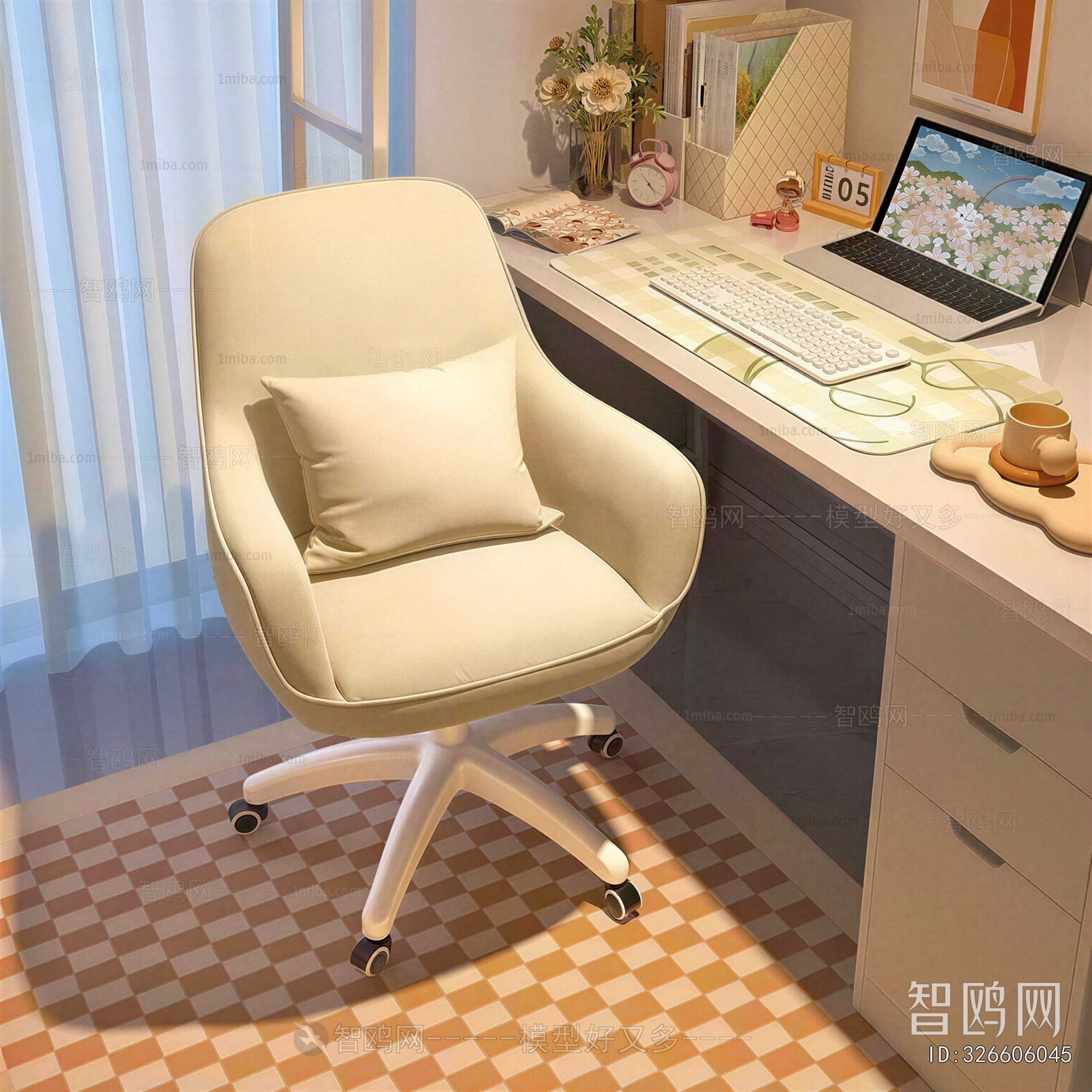 Modern Computer Desk And Chair