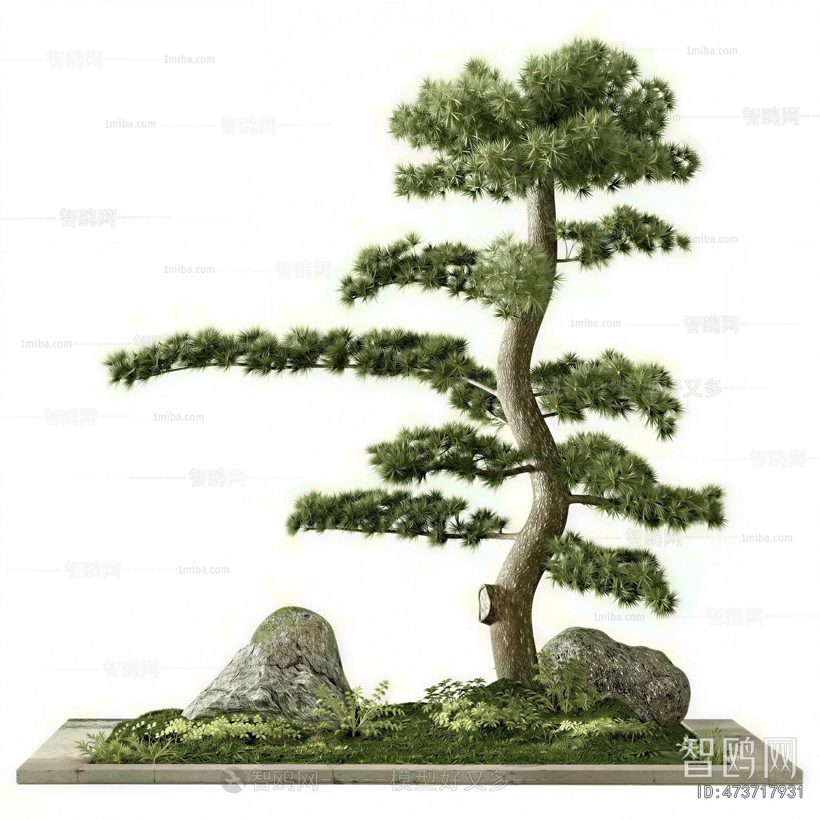 New Chinese Style Plant Landscaping