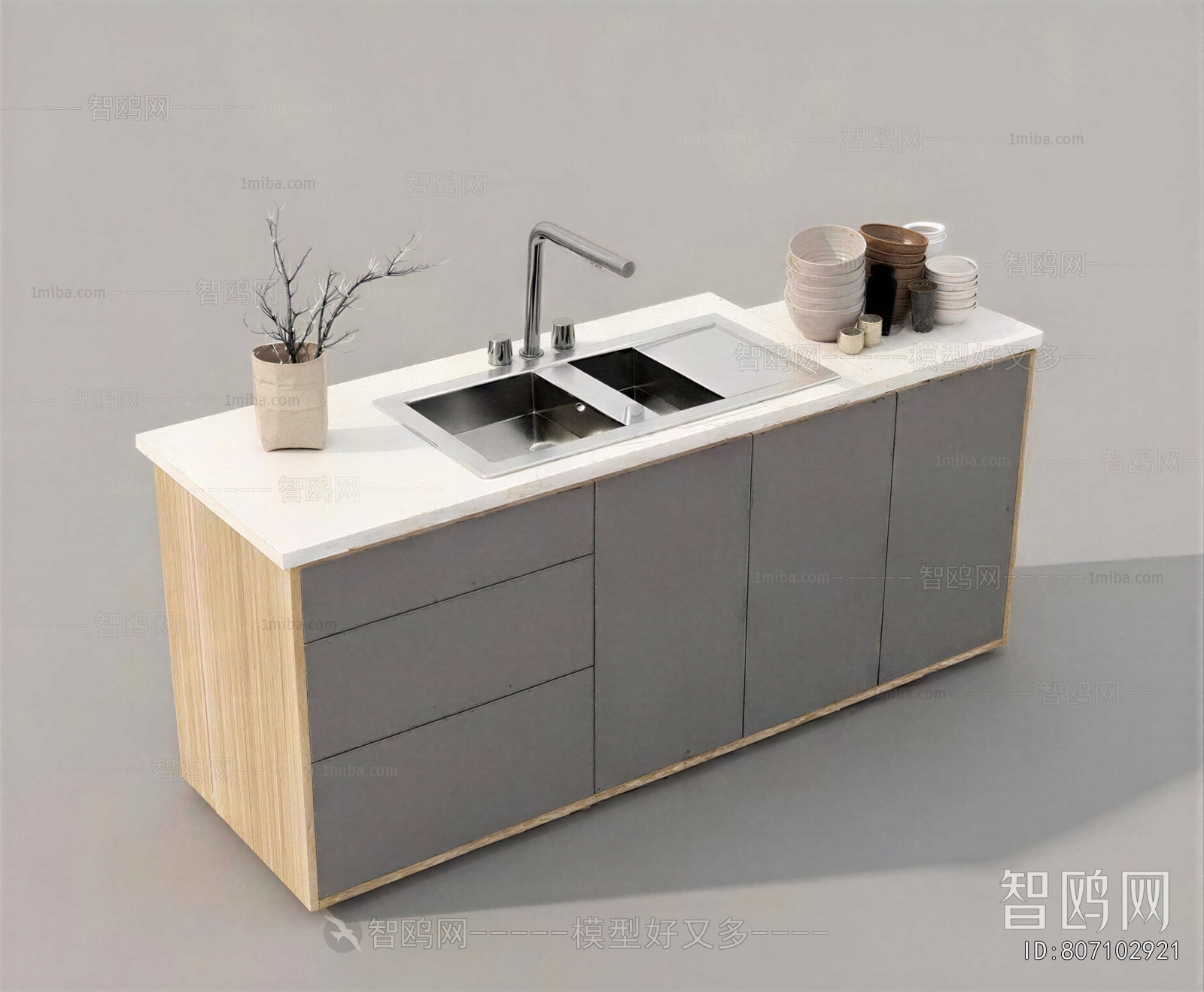 Modern Kitchen Cabinet