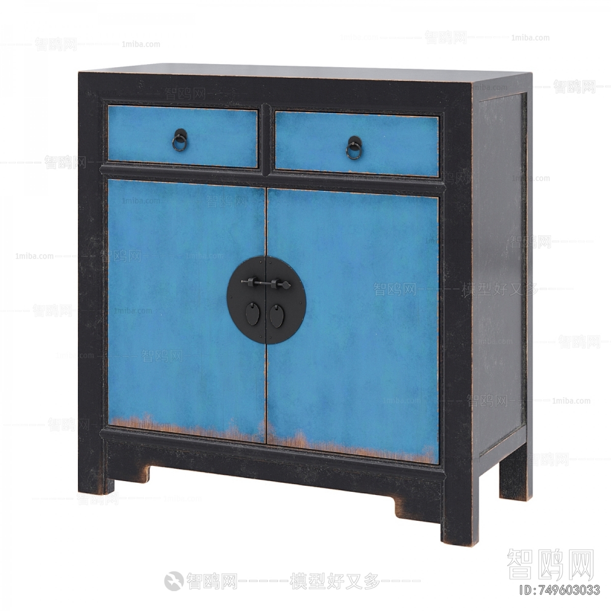 New Chinese Style Side Cabinet