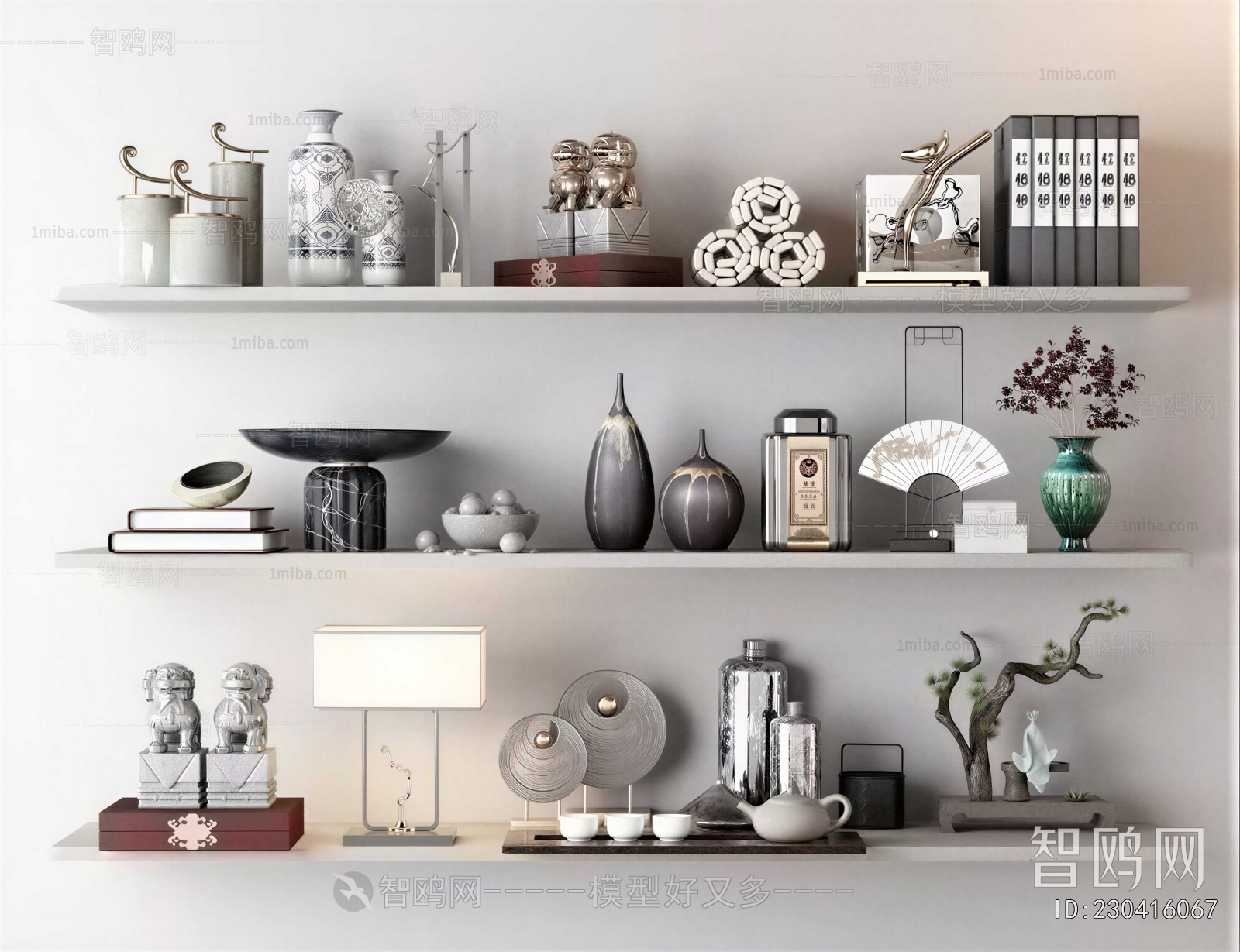 New Chinese Style Decorative Set