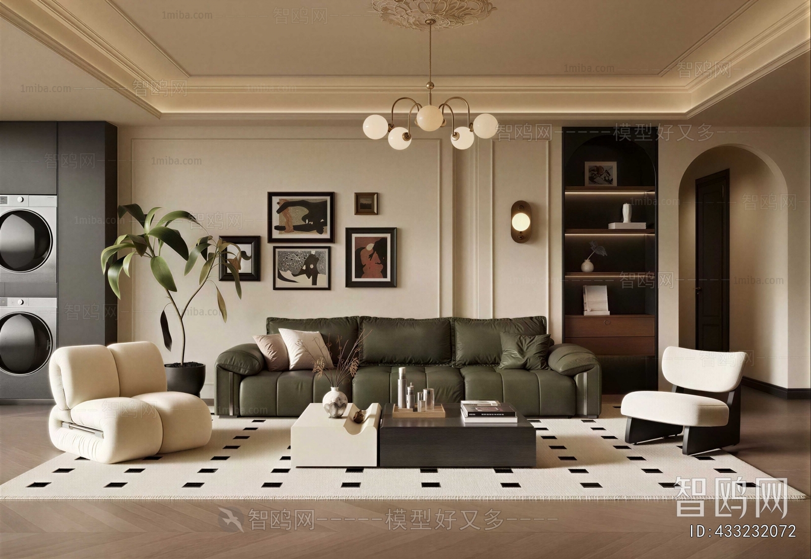 French Style A Living Room