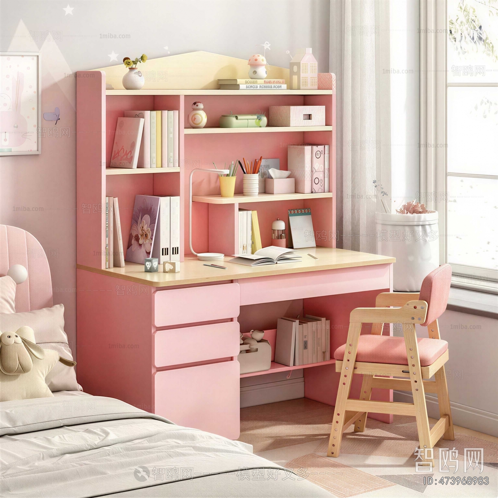 Modern Computer Desk And Chair