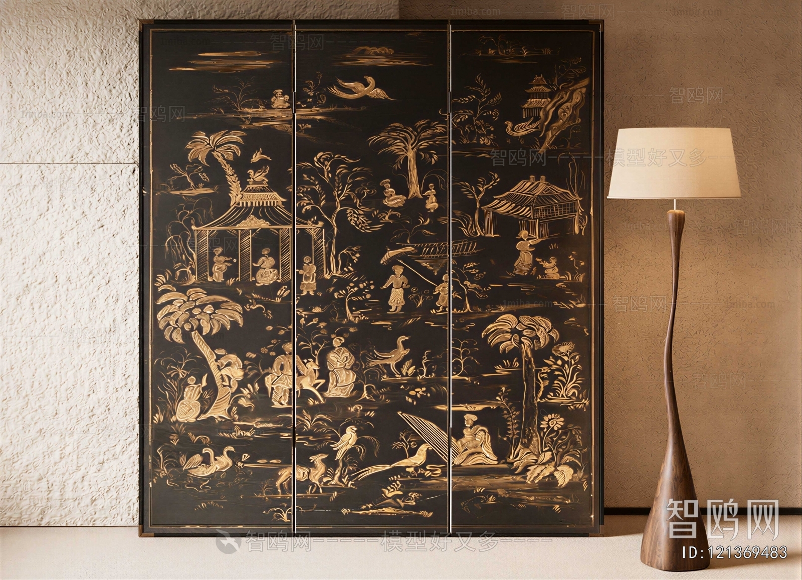 New Chinese Style Partition