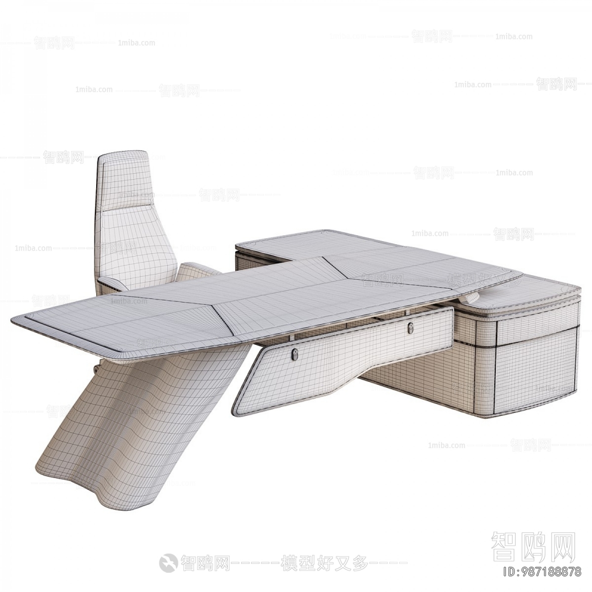 Modern Office Desk And Chair