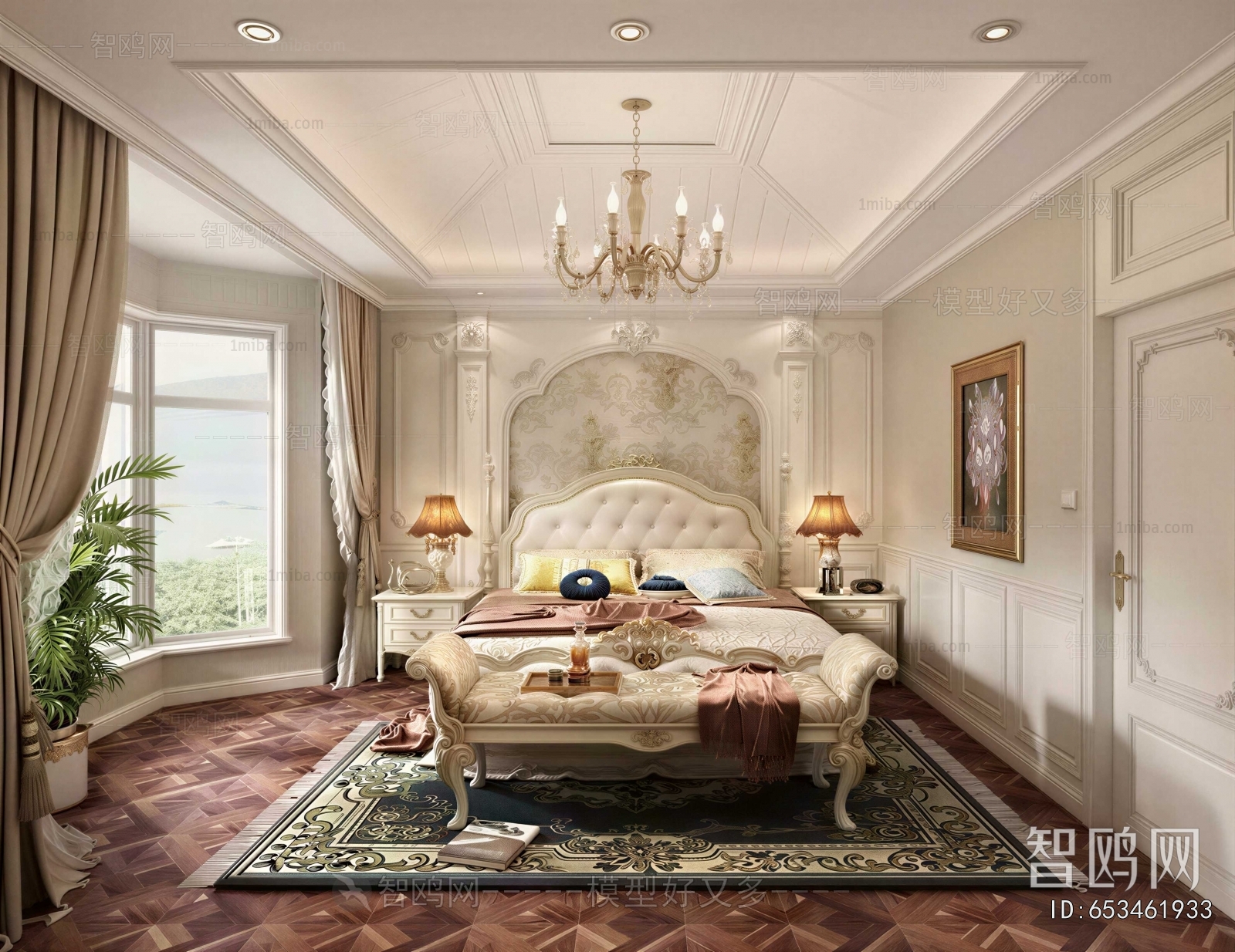 European Style Bedroom