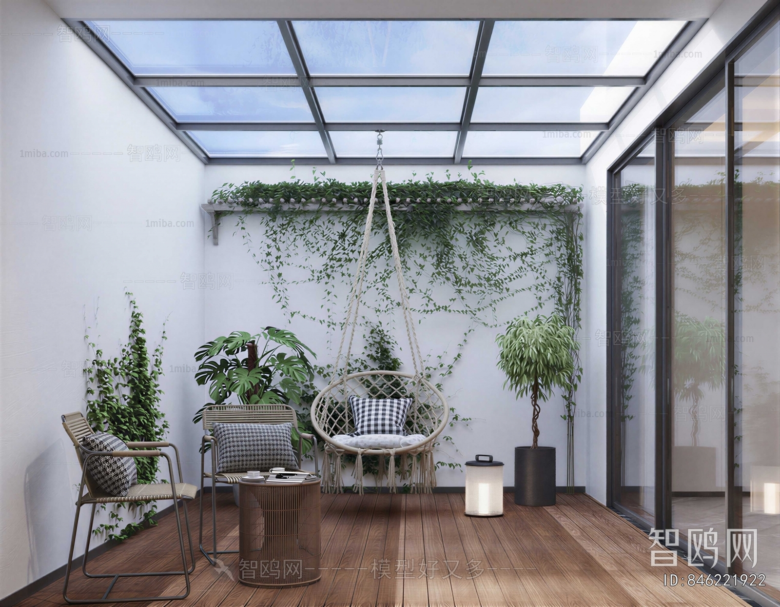 Modern Glass Sun Room