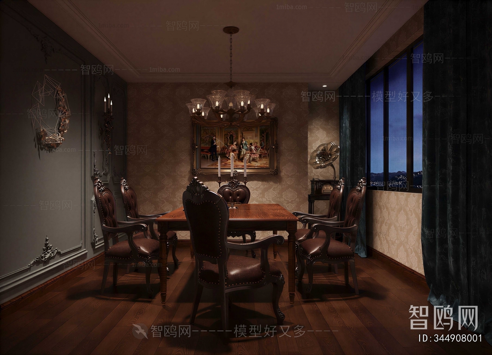 European Style Script Kill/Escape Room