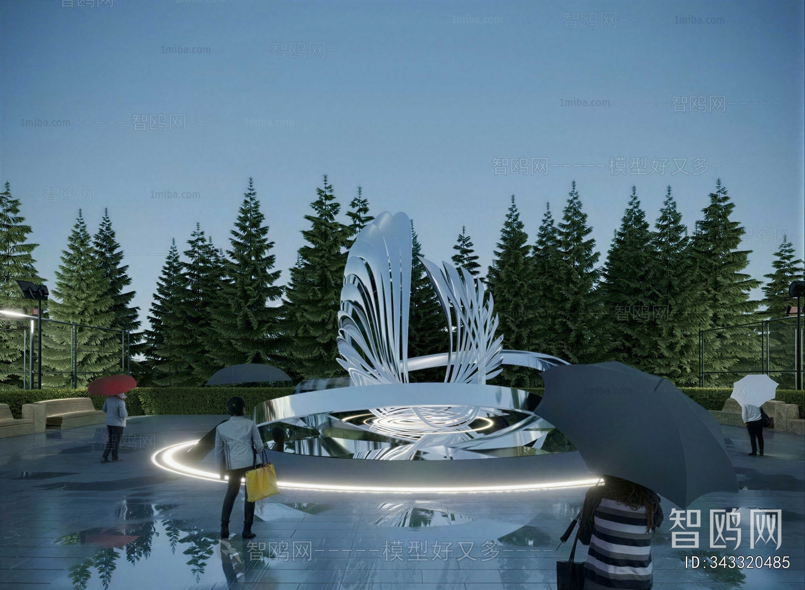 Modern Sculpture Sketch