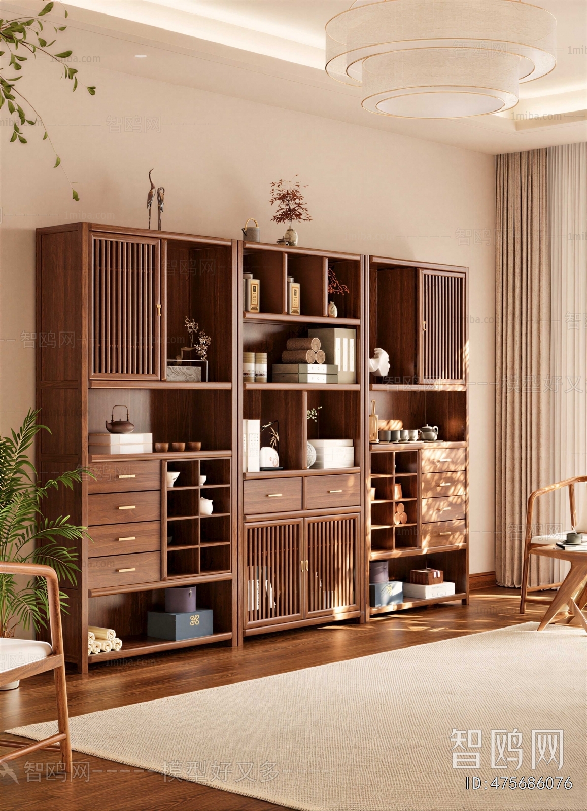 New Chinese Style Antique Rack