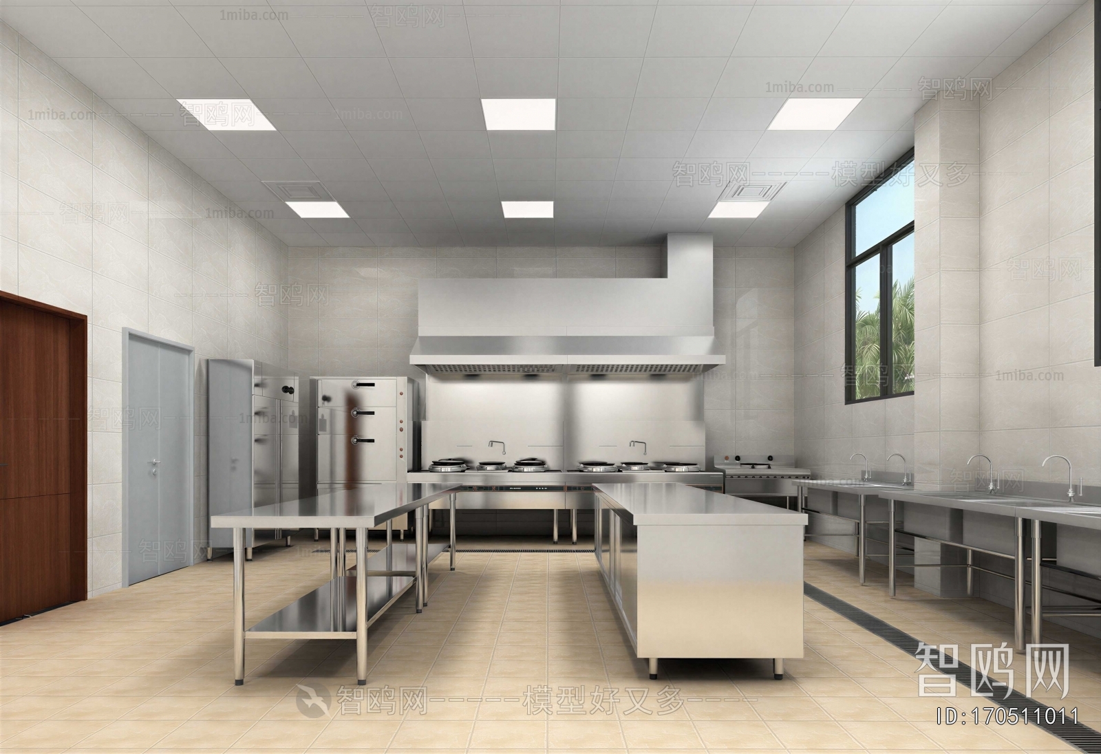 Modern Central Kitchen