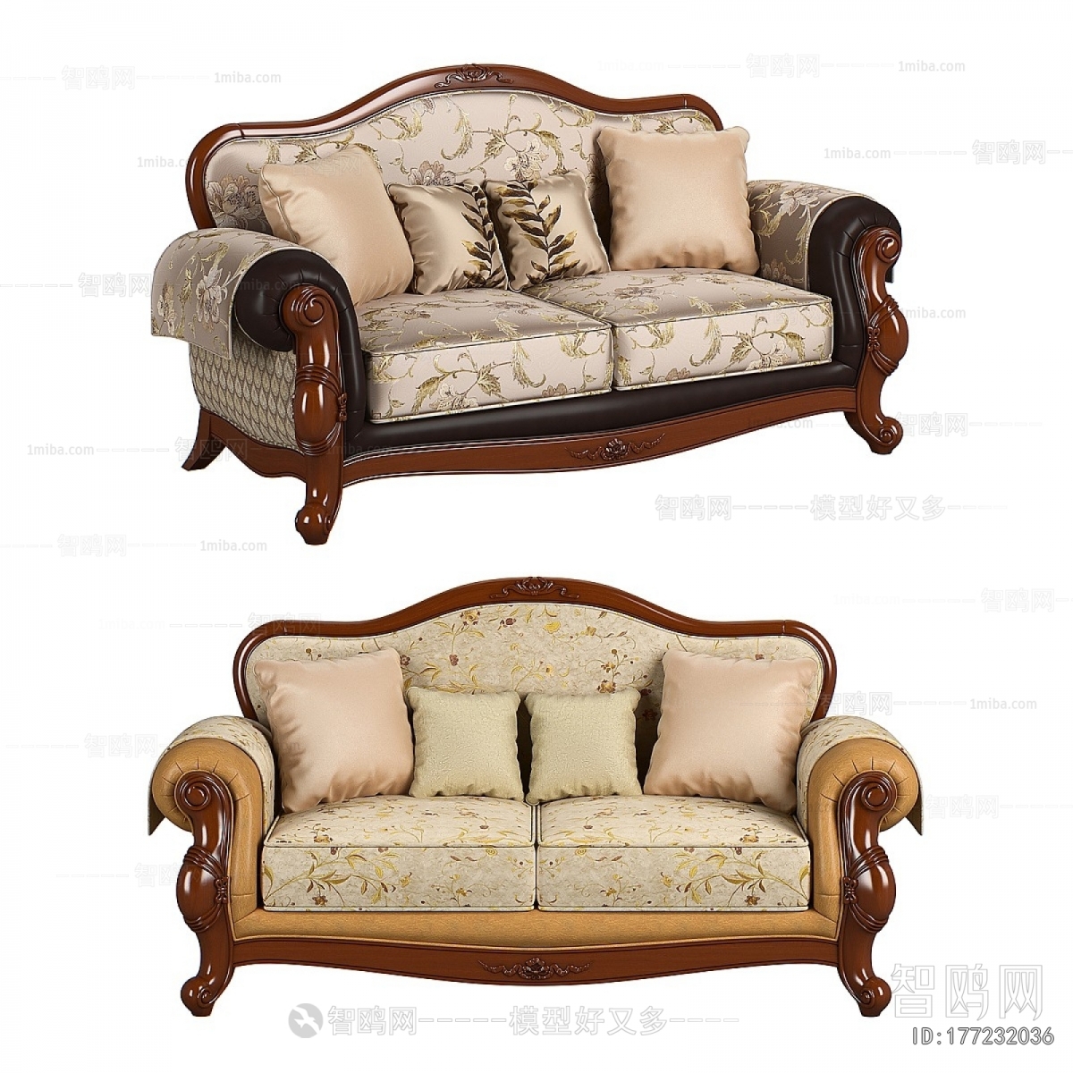 American Style A Sofa For Two