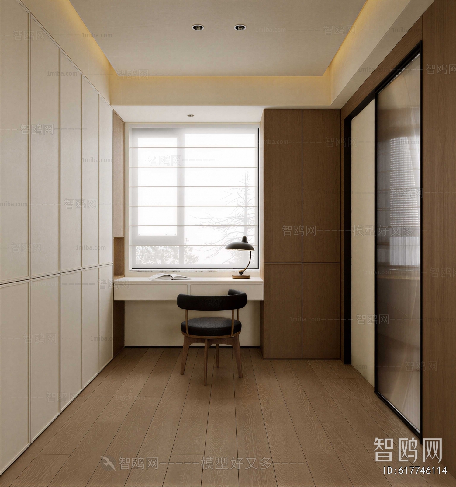 Modern Clothes Storage Area