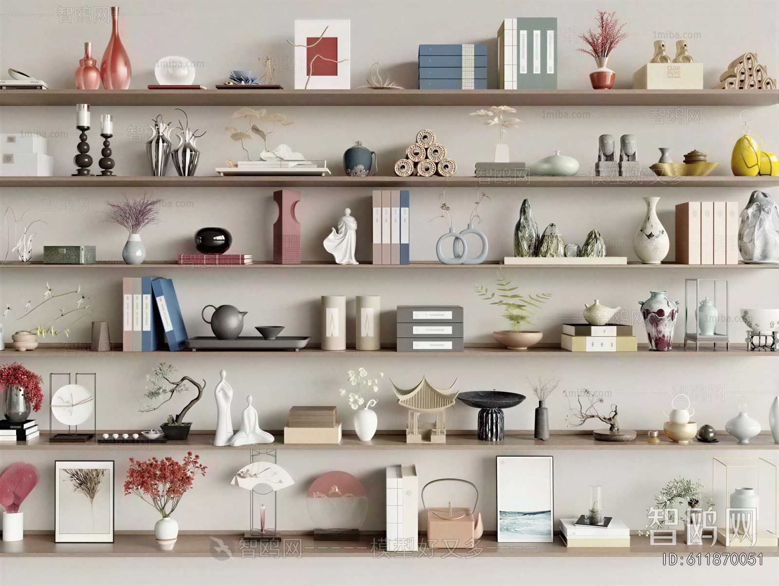 New Chinese Style Decorative Set