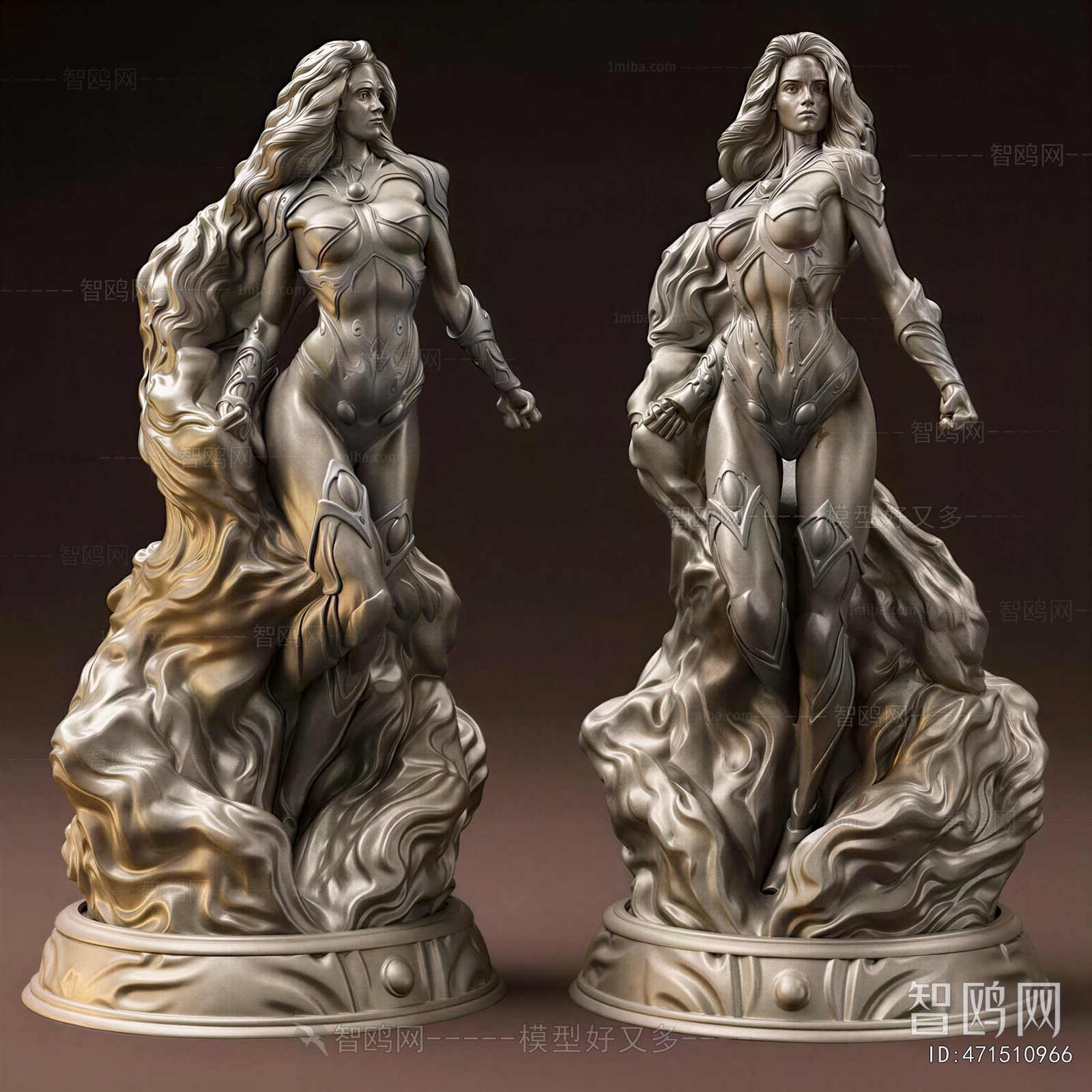 European Style Sculpture Sketch
