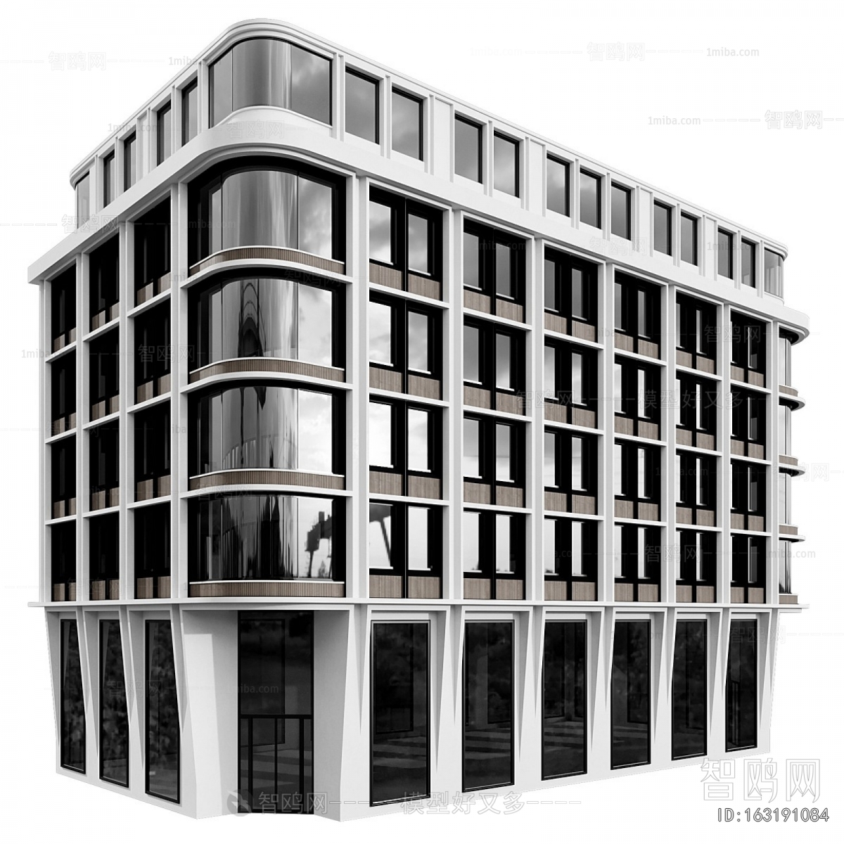 Modern Appearance Of Commercial Building