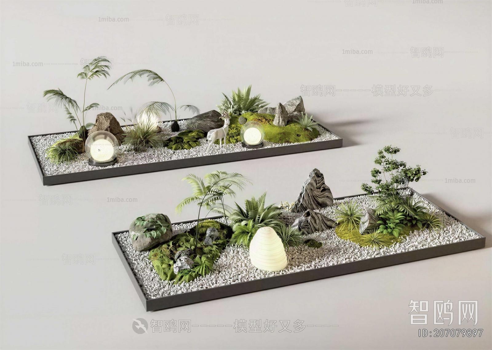 New Chinese Style Plant Landscaping