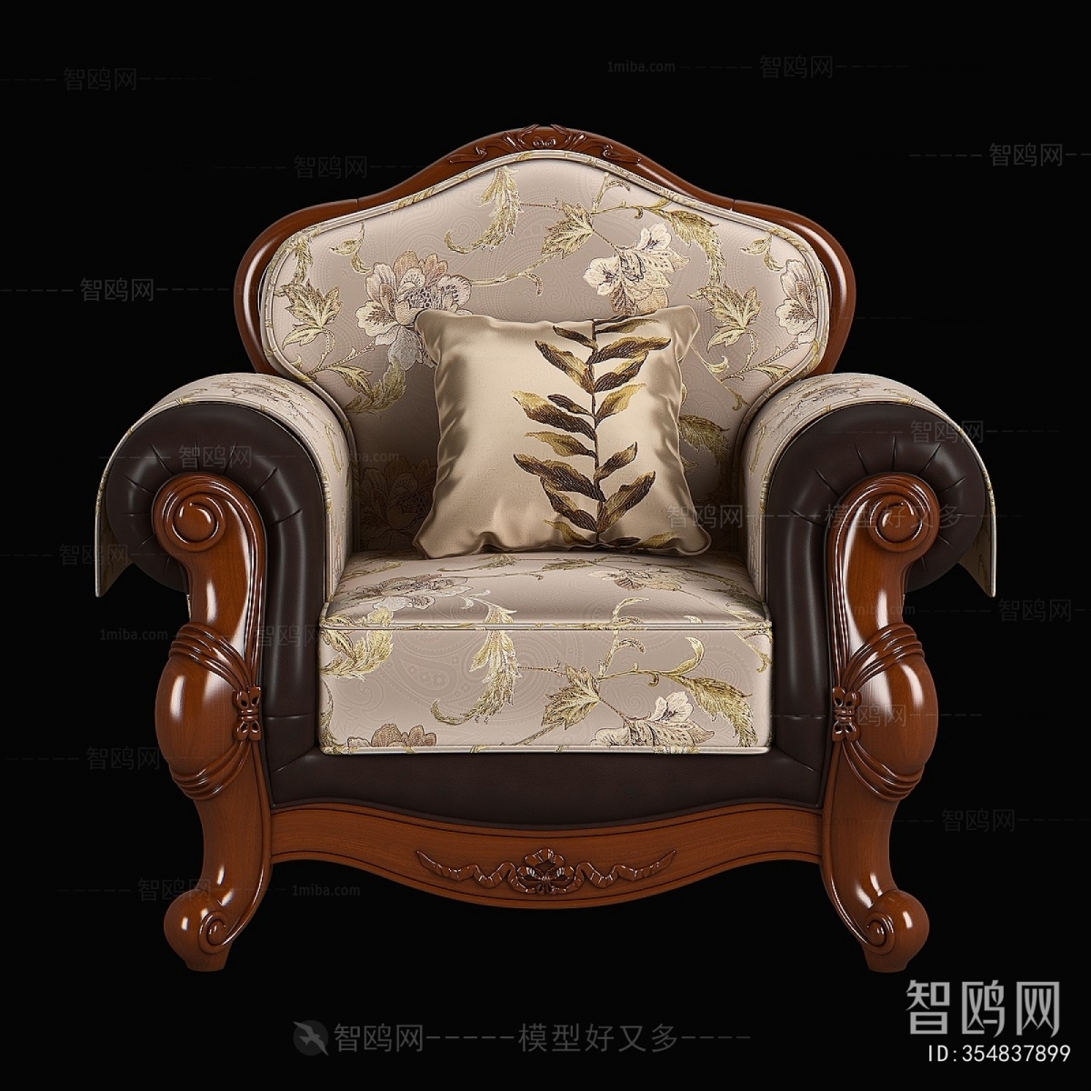 European Style Single Sofa