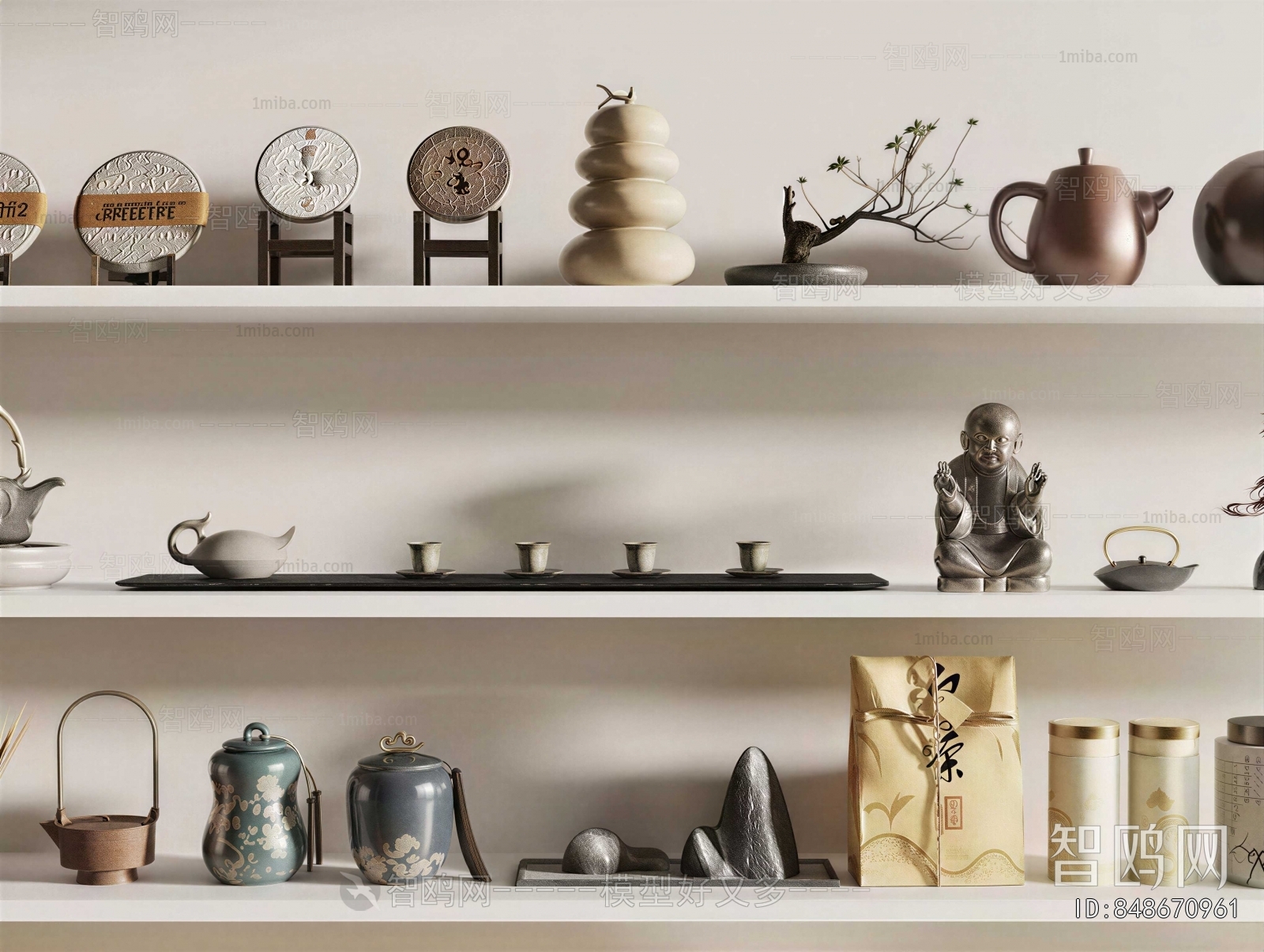 New Chinese Style Decorative Set