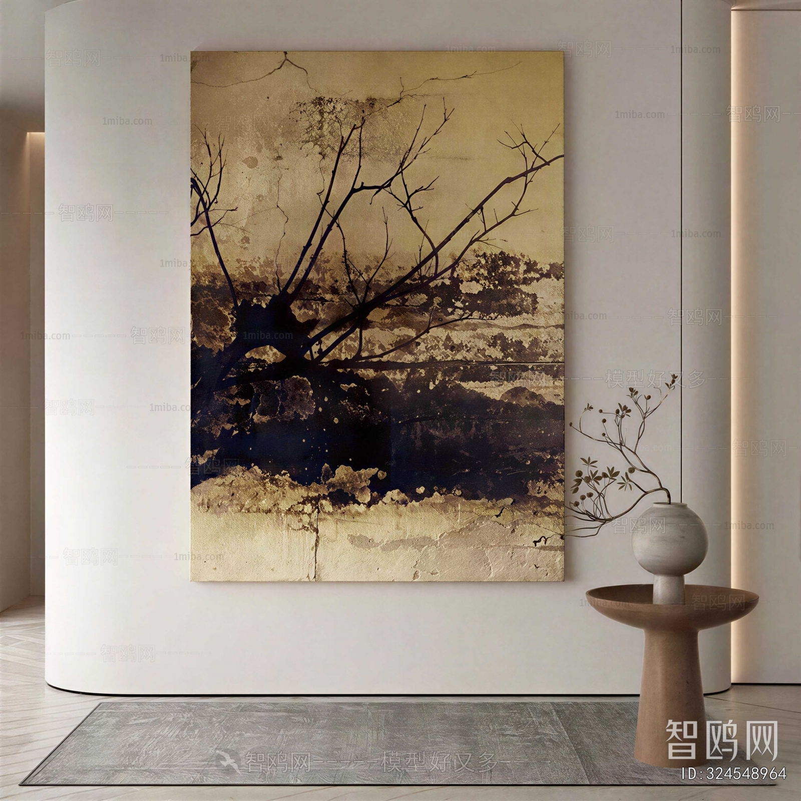 Wabi-sabi Style Painting