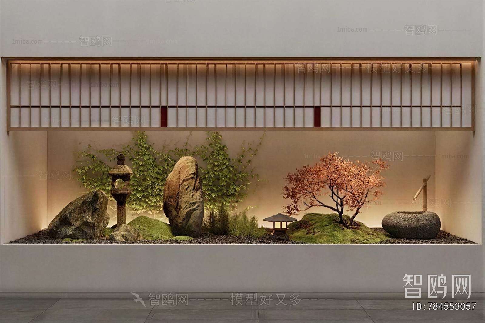 New Chinese Style Plant Landscaping